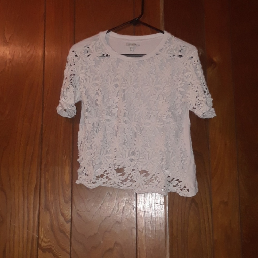 Crochet crop top